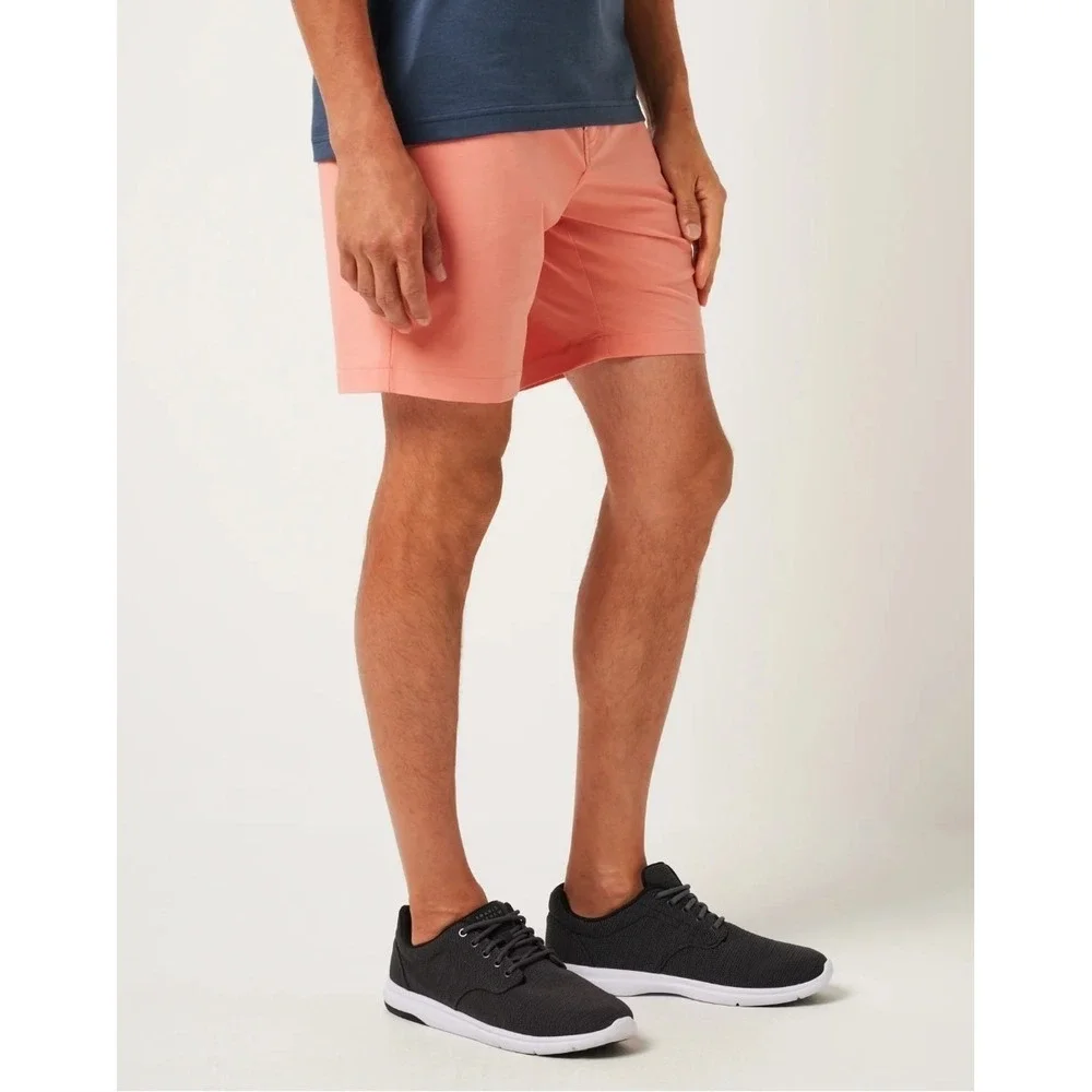 Travis Mathew Shorts Size 42x8 Terra Cotta Tech Chino Performance Golf NWT‎ NEW